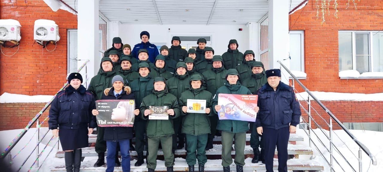 Рабочая встреча начальника Госавтоинспекции с водительским составом.