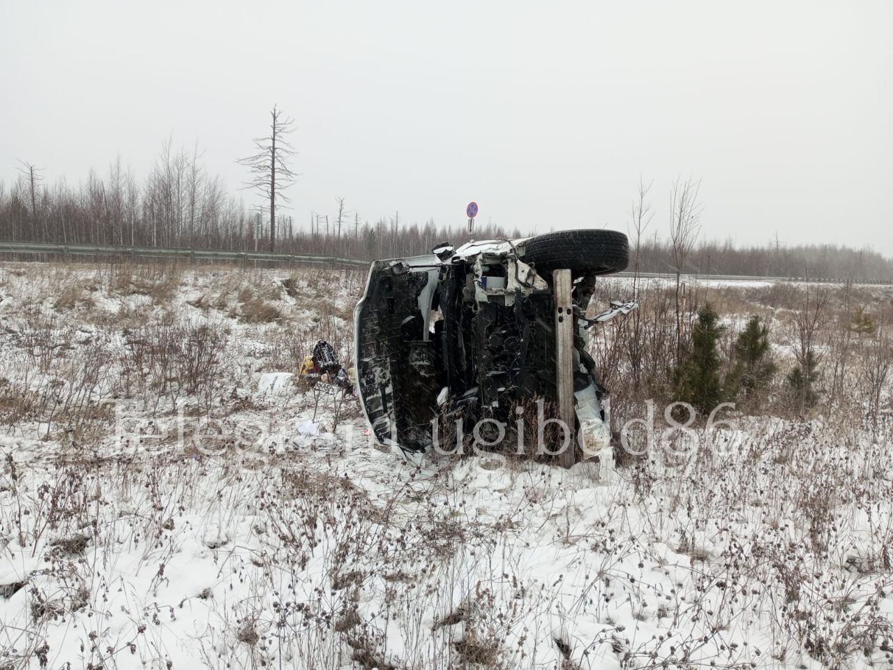 В Югре на загородной дороге в ДТП пострадали два ребёнка.