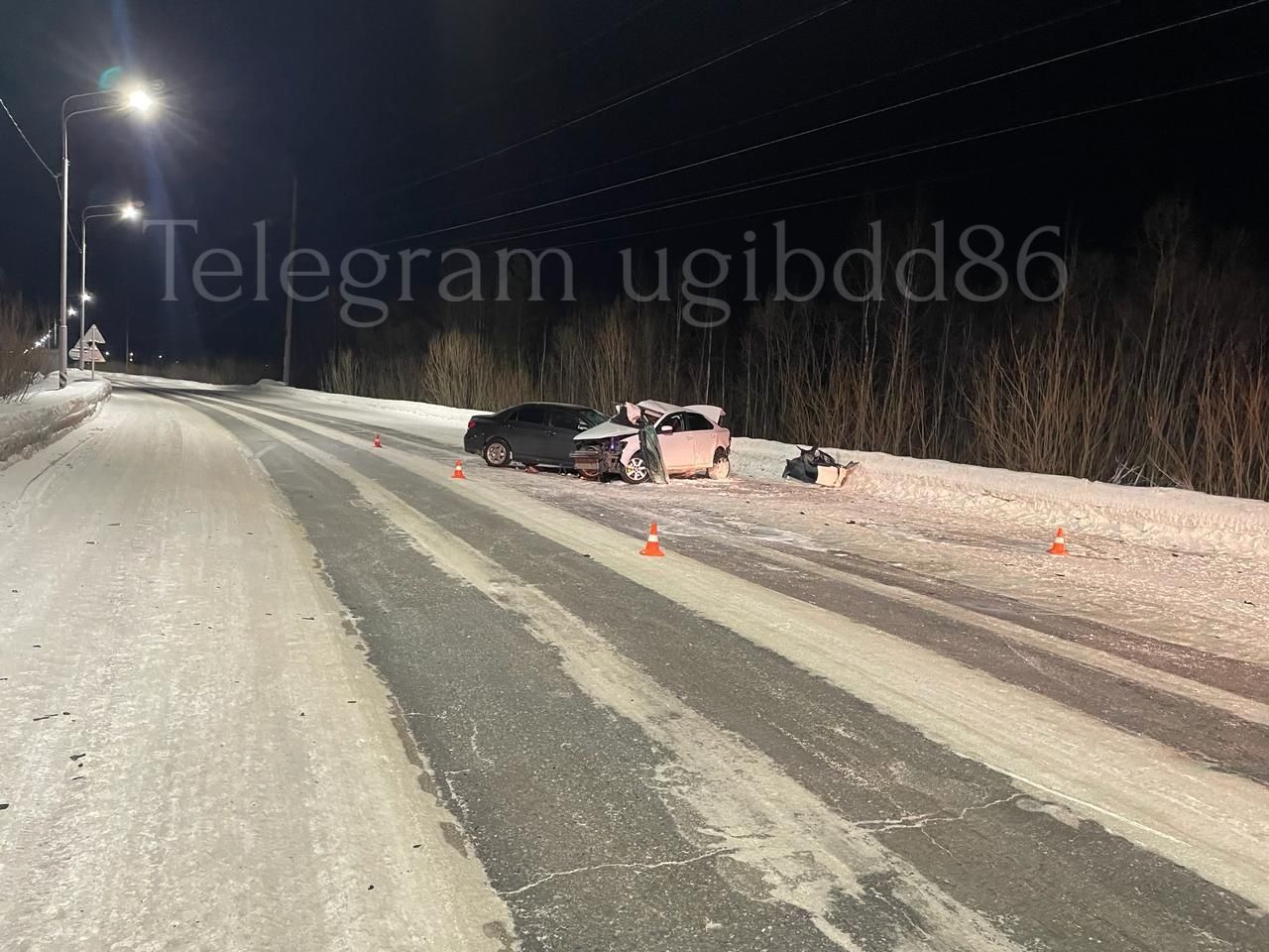 В единственном ДТП за сутки пострадали 2 человека.