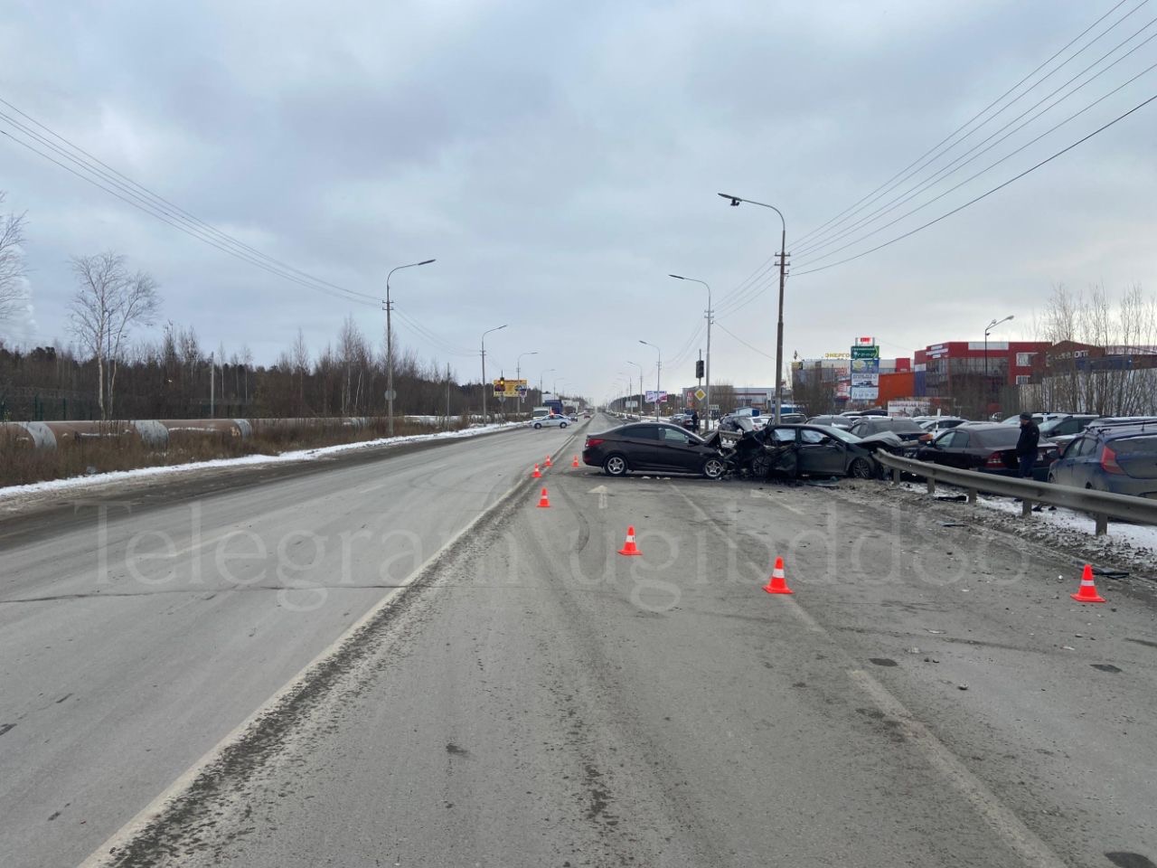 В единственном ДТП за сутки пострадали пять человек.