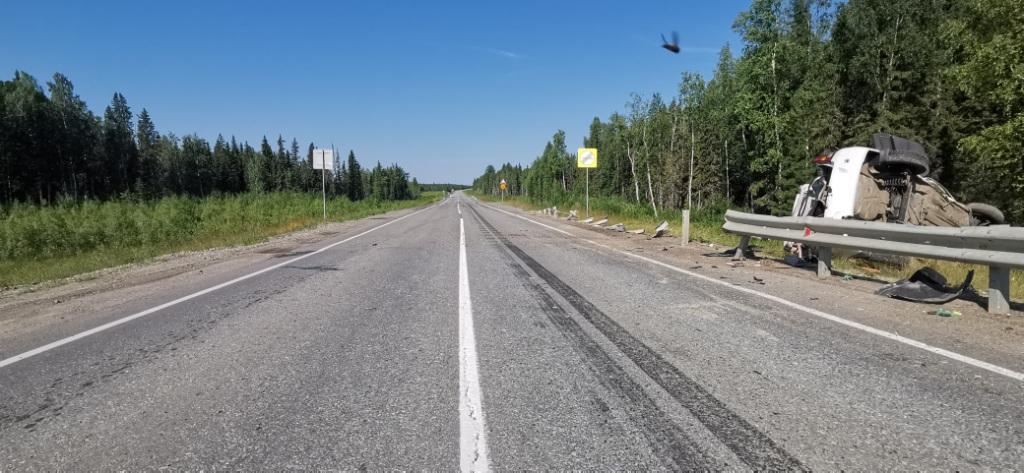 В Октябрьском районе пострадал водитель.