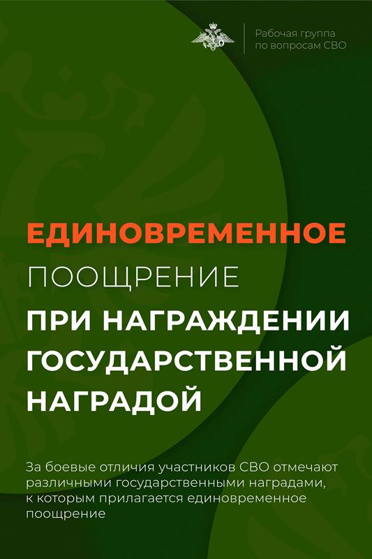 За боевые заслуги участников СВО отмечают различными государственными наградами.