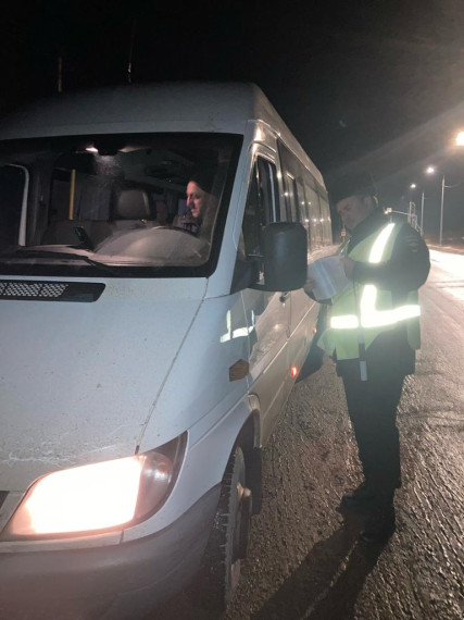 Проверка автобусов. Проверка автобусов.