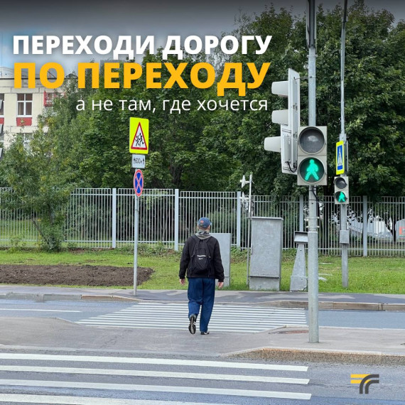 Переходи дорогу по переходу, а не там, где хочется!. Переходи дорогу по переходу, а не там, где хочется!.