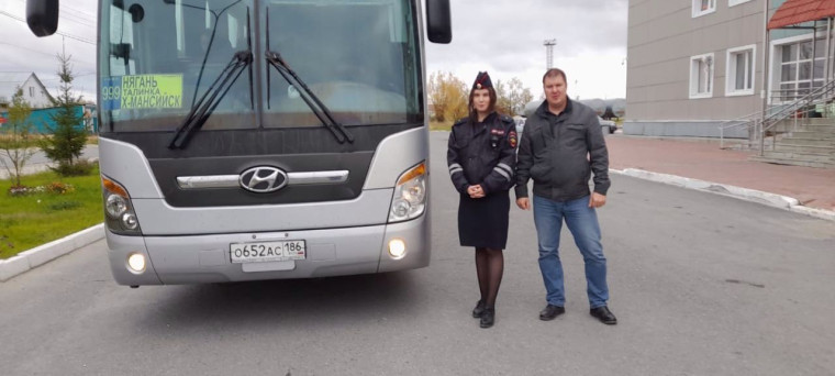 Проведена совместная проверка автобусов. Проведена совместная проверка автобусов.