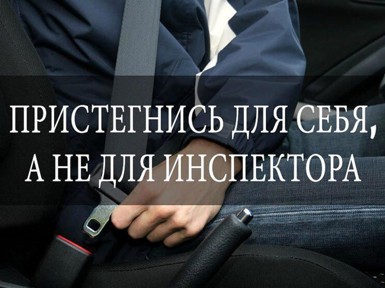 Пристегнись для себя, а не для инспектора!. Пристегнись для себя, а не для инспектора!.